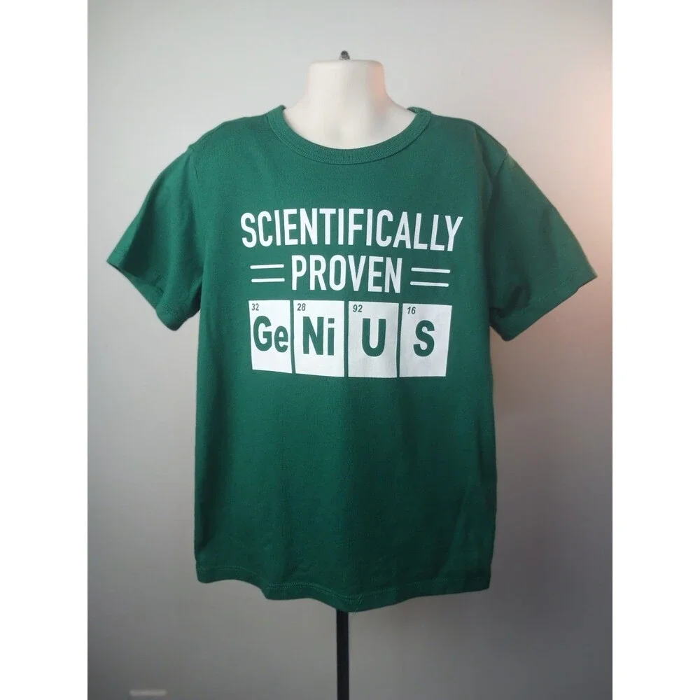 Children's PLACE Kids Green Casual Graphic Tee Sz. M (8)